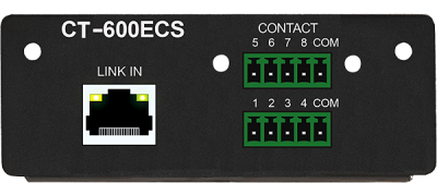 Inter-M CT-600ECS интерфейсный модуль для FTA-108S, 'сухие контакты', RS-485 (серия 6000)