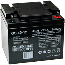 General Security GS 40-12 аккумулятор 12V 40Ah