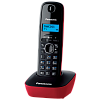 Panasonic KX-TG1611RU-R, недорогой радиотелефон DECT (красный) с русским меню