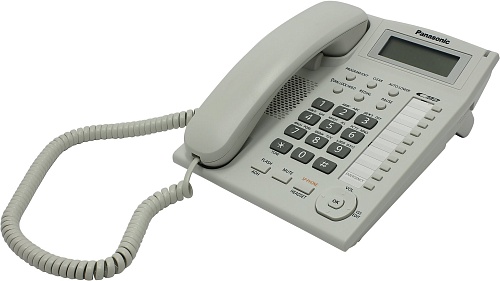 Panasonic KX-TS2388 RUW телефон (белый) Caller ID, спикерфон
