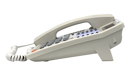 Ritmix RT-495 белый телефон с громкой связью и дисплеем