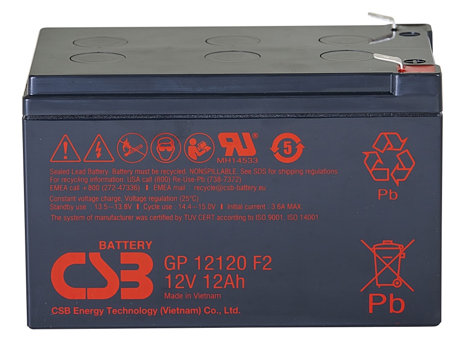 CSB GP 12120 аккумулятор 12V 12Ah
