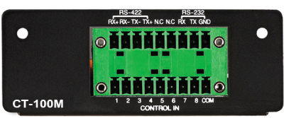 CT-100M интерфейсный модуль Inter-M для FTA-108S, 'сухие контакты', RS-232, RS-422