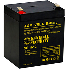 General Security GS 5-12 KL аккумулятор 12V 5Ah