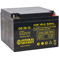 General Security GS 26-12 KL аккумулятор 12V 26Ah