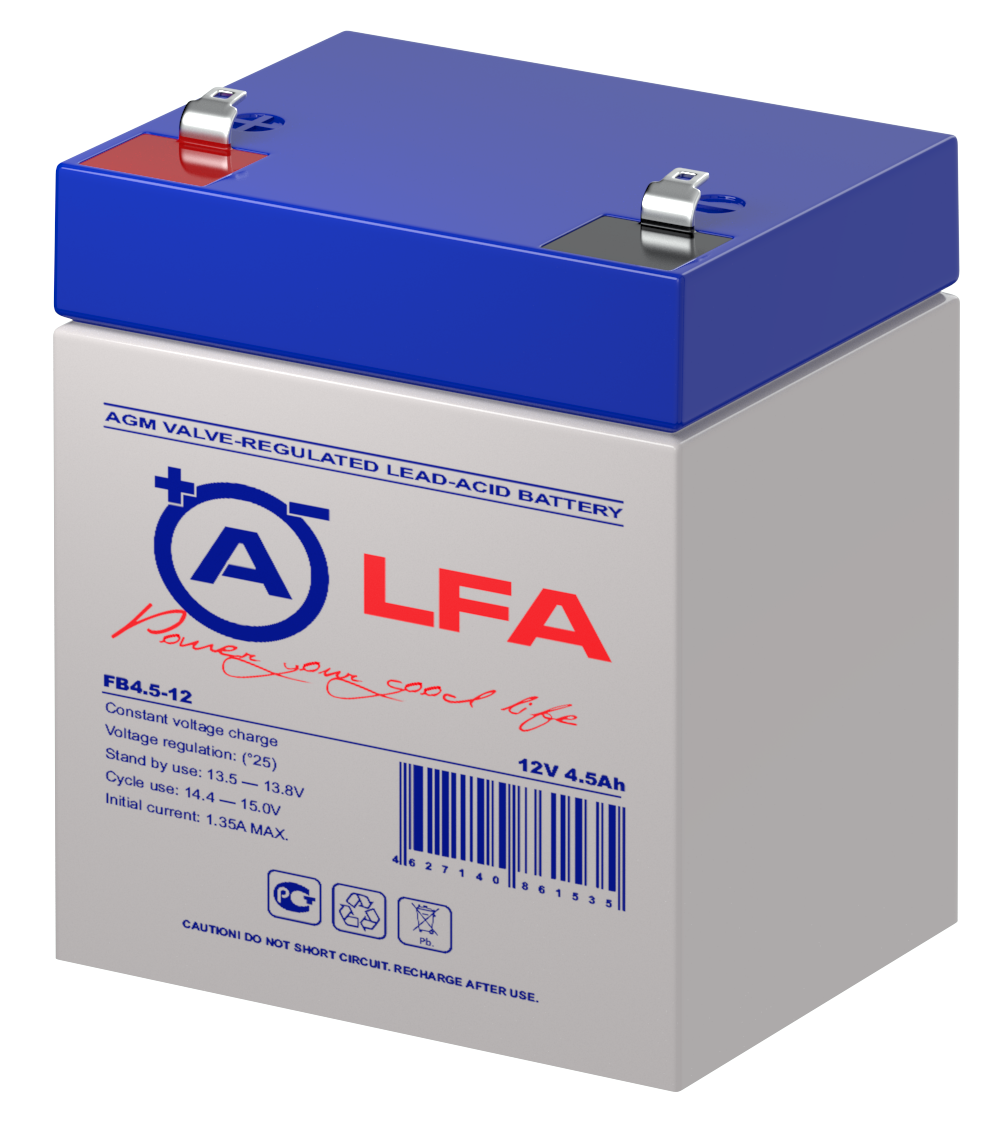 FB 4.5-12 аккумулятор Alfa 12V 4.5Ah