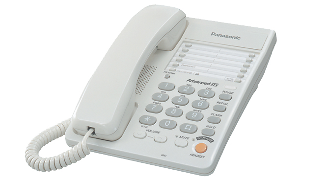 Panasonic KX-TS2363 телефон (белый) громкая связь