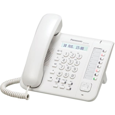 Panasonic KX-DT521 RU системный телефон (белый) 1-строчный, 8 кнопок