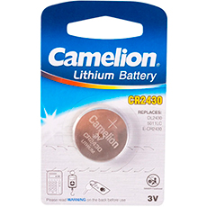 Батарейка Camelion CR-2430 / DL2430 / 5011LC / E-CR2430, 3V