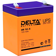 HR 12-5 аккумулятор Delta 12В 5Ач