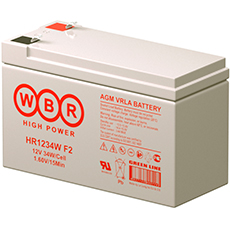 WBR HR 1234W аккумулятор 12В 9Ач (аналог RBC17)