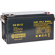 GS 65-12 KL аккумулятор General Security 12V 65Ah