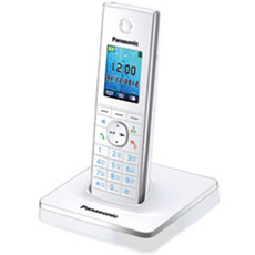 Panasonic KX-TG8551RU-W, стильный DECT телефон (белый) с резервным питанием