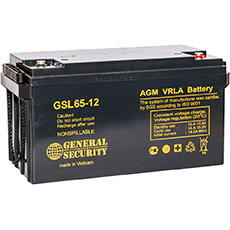 General Security GSL 65-12 аккумулятор 12V 65Ah