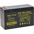 General Security GSL 7.2-12 аккумулятор 12V 7.2Ah