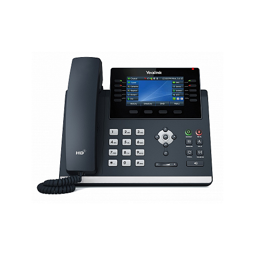 Yealink SIP-T46U SIP-телефон с цветным экраном 16 аккаунтов, GigE, PoE, USB