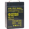 GS 2.8-6 KL аккумулятор General Security 6V 2.8Ah