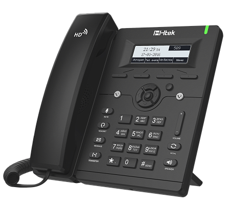 IP-телефон Htek UC902SP RU, 2 аккаунта, 4 кнопки