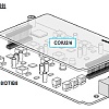Ericsson-LG eMG100-COIU4 модуль 4 внешние аналоговые линии LCO