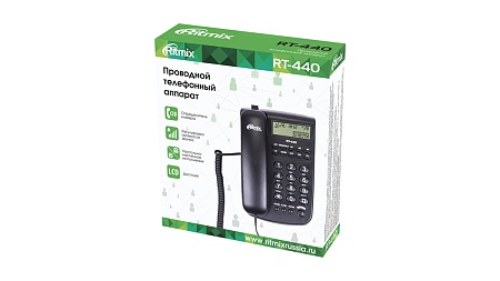 Ritmix RT-440 телефон черный