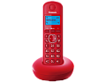 Panasonic KX-TGB210 RU-R, простой радиотелефон DECT (красный) с русским меню