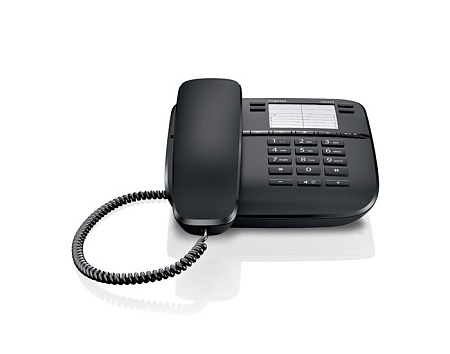 Gigaset DA410 проводной телефон, черный