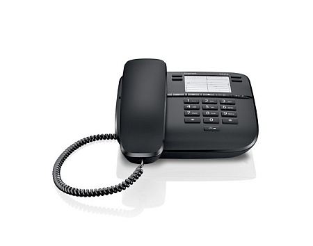 Gigaset DA310 RUS (черный) настольный проводной телефон
