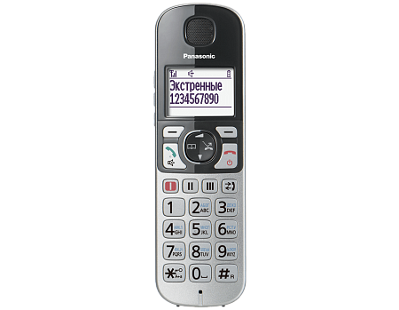 Panasonic KX-TGE510 радиотелефон для пожилых людей