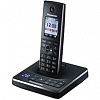 Panasonic KX-TG8561 RU-B, стильный DECT телефон (черный) с автоответчиком и резервным питанием