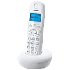 Panasonic KX-TGB210RU-W, простой радиотелефон DECT (белый) с русским меню