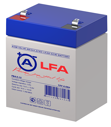 FB 4.5-12 аккумулятор Alfa 12V 4.5Ah