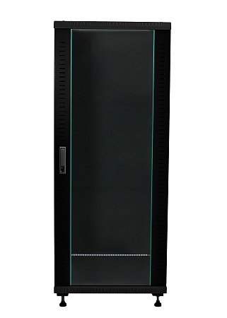 30U шкаф напольный 600x600 стекло черный (B306060BWTWOF)