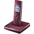 Panasonic KX-TG8561RU-R, стильный DECT телефон (красный) с автоответчиком и резервным питанием