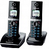 Panasonic KX-TG8052 RU-B, телефон DECT (черный), цветной экран, 2 радиотрубки, резервное питание