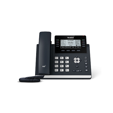 Yealink SIP-T43U SIP-телефон 12 аккаунтов, GigE, PoE, 2xUSB, BLF