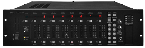 PX-8000D аудиоматричный контроллер Inter-M 8x8