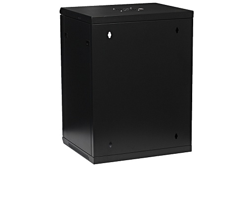 15U настенный шкаф 450x600 стекло черный (C156045BWT)