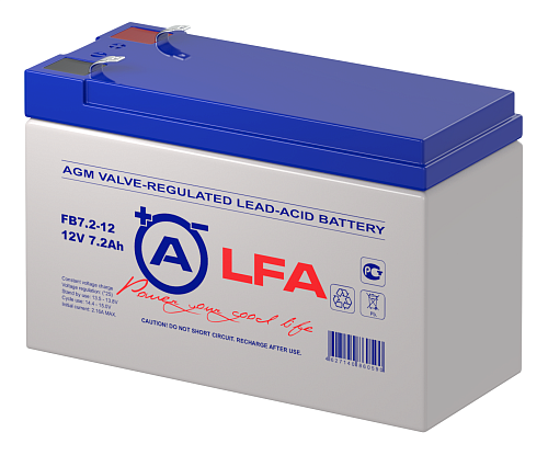 Alfa FB 7.2-12 аккумулятор 12V 7.2Ah