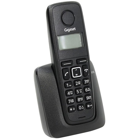 Gigaset A116 (черный) телефон беспроводной (DECT)