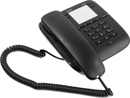 Gigaset DA310 RUS (черный) настольный проводной телефон