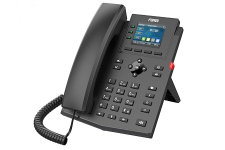 IP-телефон Fanvil X303P с блоком питания, цветной дисплей