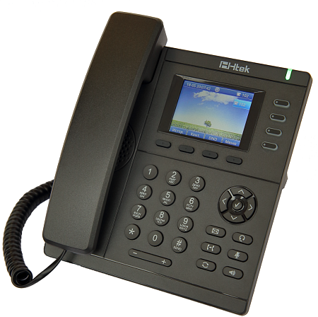 IP-телефон Htek UC921G RU, 4 аккаунта, 8 кнопок, GigE