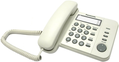 Panasonic KX-TS2352 RUW (белый) простой телефон