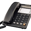 Panasonic KX-TS2365RU-B телефон (черный) громкая связь, дисплей