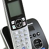 Panasonic KX-TG6821 RU-B, оптимальный радиотелефон (черный) с автоответчиком и резервным питанием