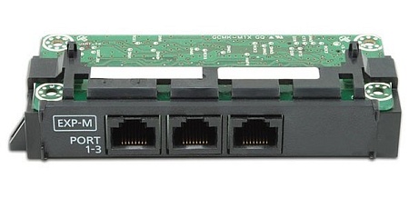 Panasonic KX-NS5130 X 3-портовая плата EXP-M для подключения блоков расширения