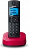 Panasonic KX-TGC310RU-R, беспроводной телефон (красный) с русским меню и черным списком
