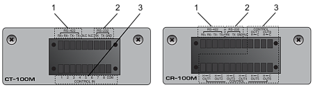 Inter-M CR-100M интерфейсный модуль для FRA-108S, 'сухие контакты', RS-232, RS-422