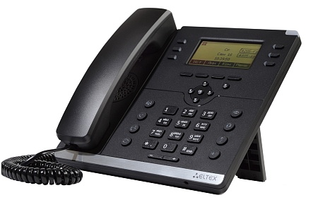 IP-телефон Элтекс VP-15: 2 SIP аккаунта, 2x100M, ЖК дисплей, БП