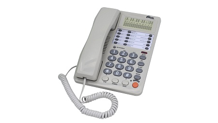Ritmix RT-495 белый телефон с громкой связью и дисплеем